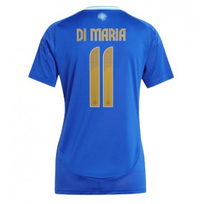 Argentina Angel Di Maria #11 Dámské Venkovní Dres Copa America 2024 Krátký Rukáv